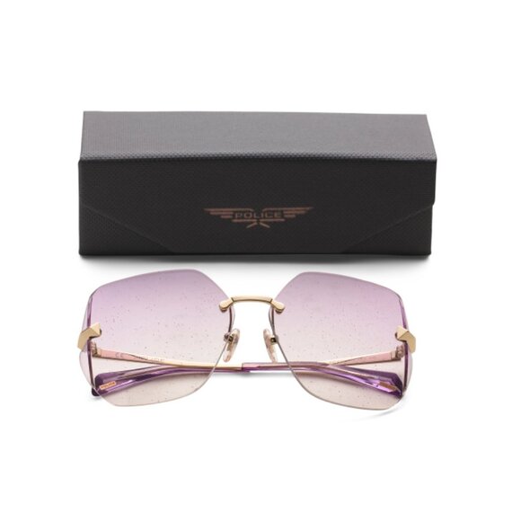 POLICE Purple Glitter Sunglasses